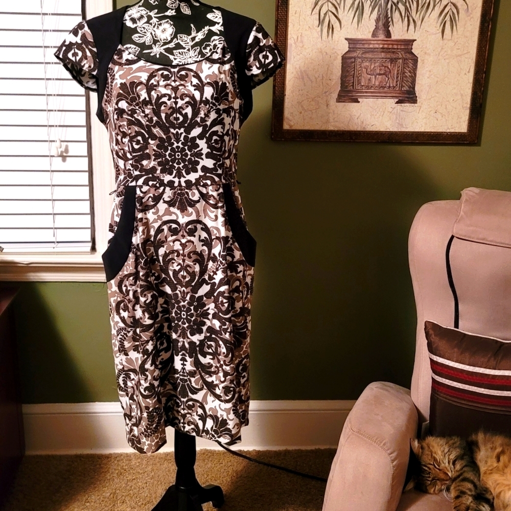 Chocolate Flower Dress